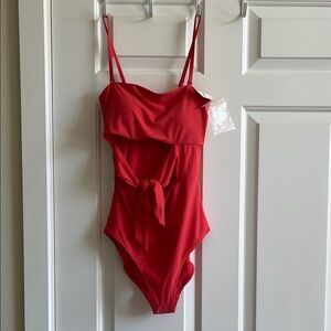 Aerie one piece cut out swimsuit S long